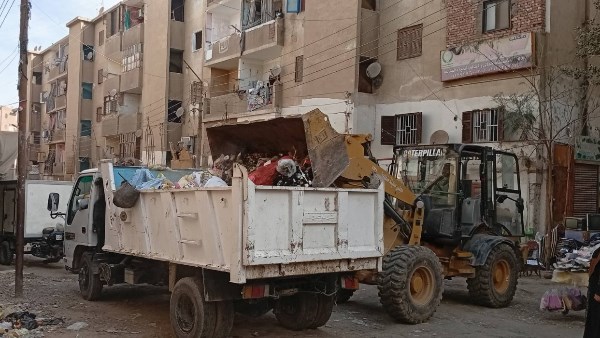 حملات نظافة بمركز منفلوط 