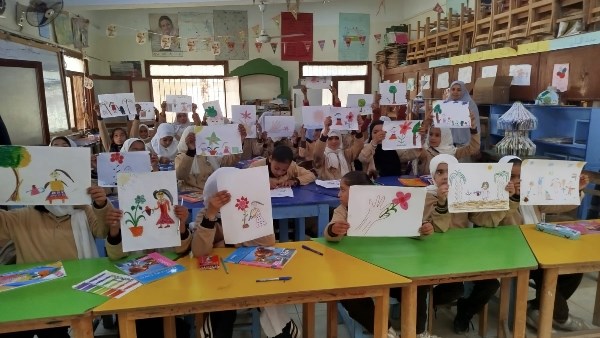 يوم ثقافي فني بعنوان "بلدنا جميلة" بالغنايم