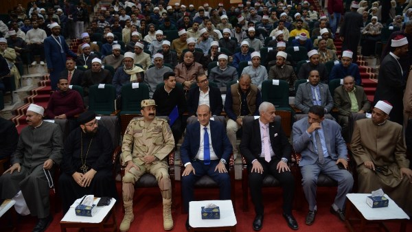 محافظ أسيوط يشهد احتفالية كبرى بجامعة الأزهر ويؤكد: الأزهر ضمير الأمة وحصن الوسطية