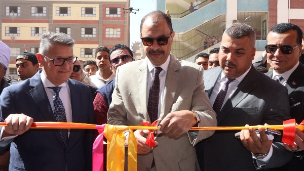 جانب من الافتتاح بسوهاج