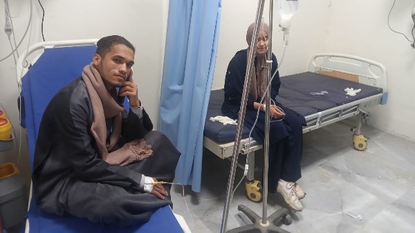 بعض المصابين