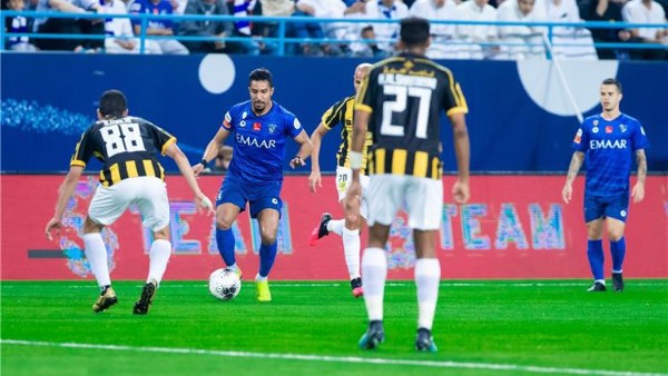 الهلال السعودي وإتحاد جدة