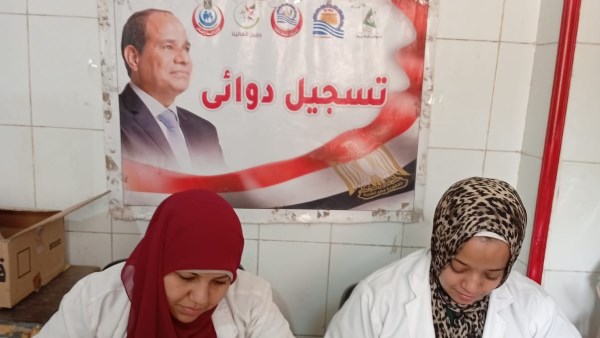 قافلة طبية بنجع حمادى