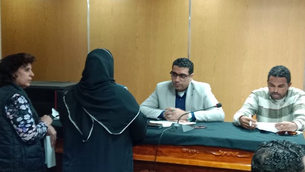 نائب محافظ الأقصر يبحث 38 طلبا وشكوى خلال لقاء اليوم المفتوح 