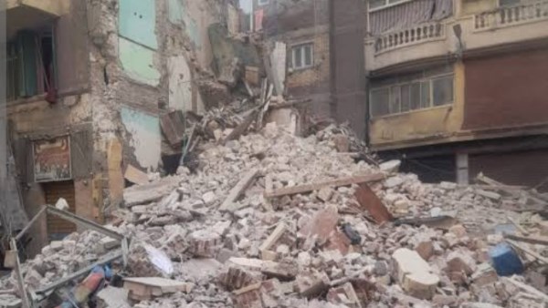 انهيار عقار- ارشيفية