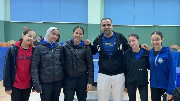 إنجاز جديد لسيدات تنس الطاولة بنادي سموحة 