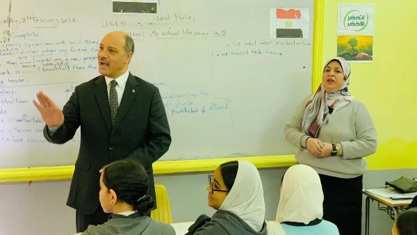 جولة تفقدية بمدارس الإسكندرية
