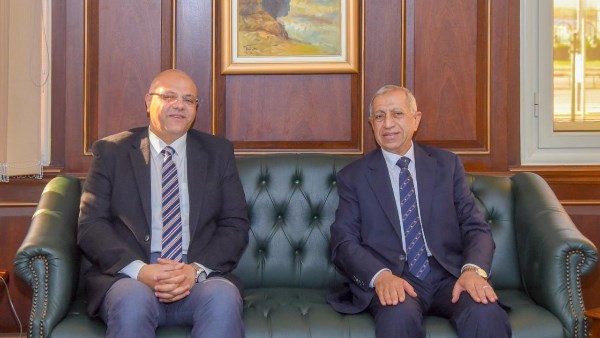 محافظ الإسكندرية يستقبل رئيس الأكاديمية