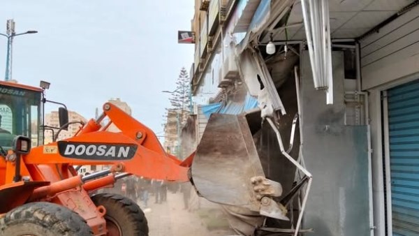 ازالة التند بمحال مطروح المخالفة 