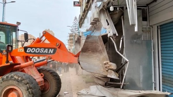 ازالة الاشغالات فى مرسي مطروح 