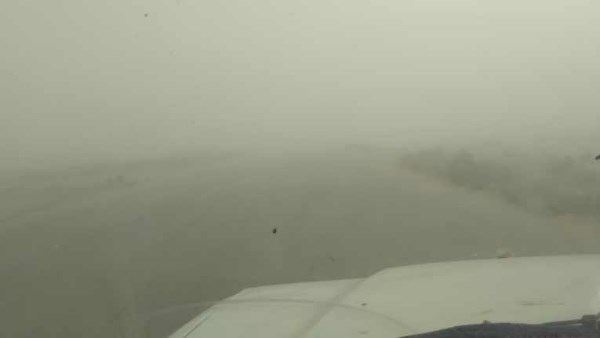 عاصفة ترابية بمطروح