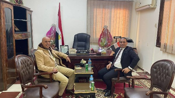 النائب سيد عبد الجليل خلال الزيارة 