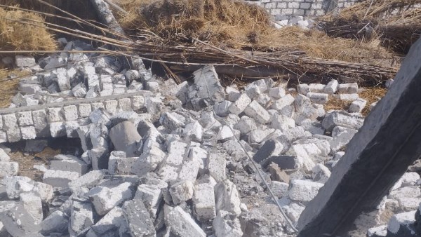 إزالة 6 حالات بناء بالمخالفة على أرض زراعية جنوب بورسعيد