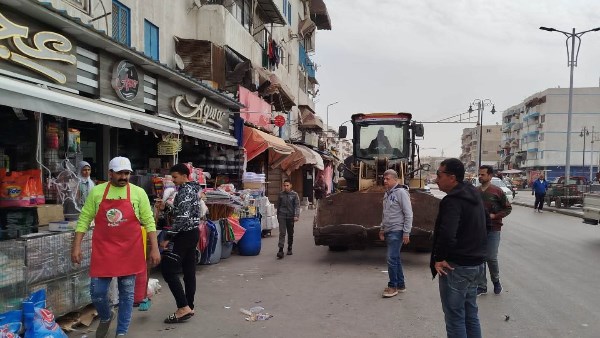 رئيس زهور بورسعيد يشن حملة مكثفة لإزالة الإشغالات والتعديات بمختلف المناطق والشوارع|صور رئيس زهور بورسعيد يشن حملة مكثفة لإزالة الإشغالات والتعديات بمختلف المناطق والشوارع|صور