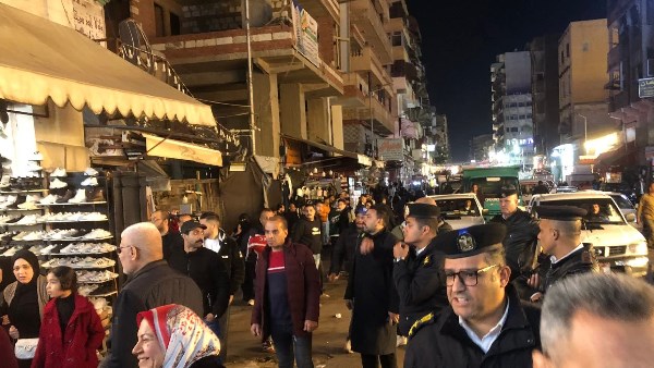 حملات موسعة لرفع الإشغالات بعرب بورسعيد 