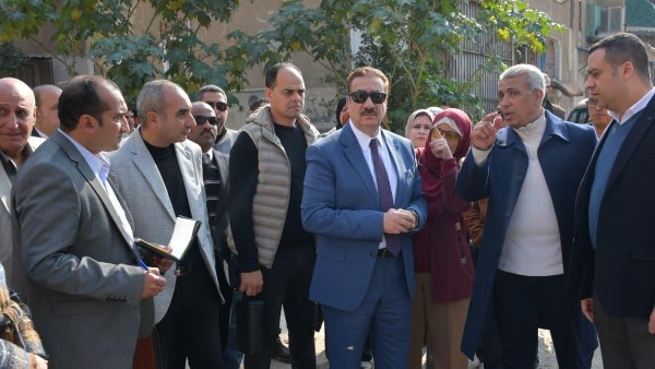 محافظ بورسعيد يوجه بالبدء الفوري في التطوير الشامل لمنطقة خالد بن الوليد بحي الزهور