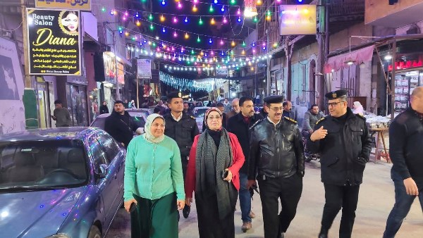 حملات لمجابهة الاسغالات فى بورسعيد بكل مكان 