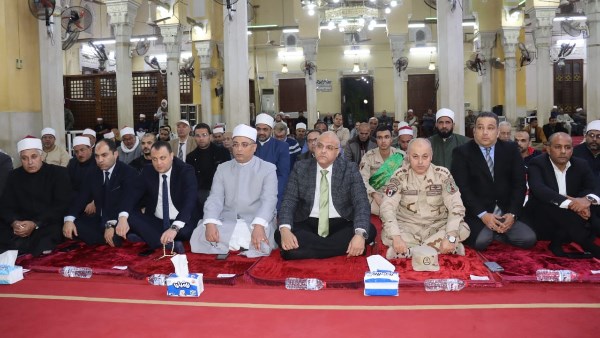 محافظ القليوبية يشهد احتفالية النصف من شعبان في بنها