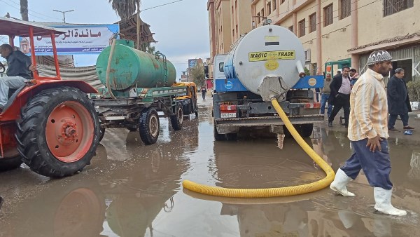 شفط مياه الأمطار 