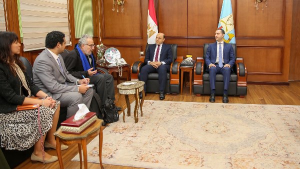 محافظ كفر الشيخ يستقبل وفد الأمم المتحدة لتعزيز منظومة مياه الشرب