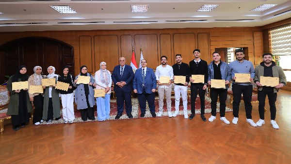 فريق جامعة كفر الشيخ 