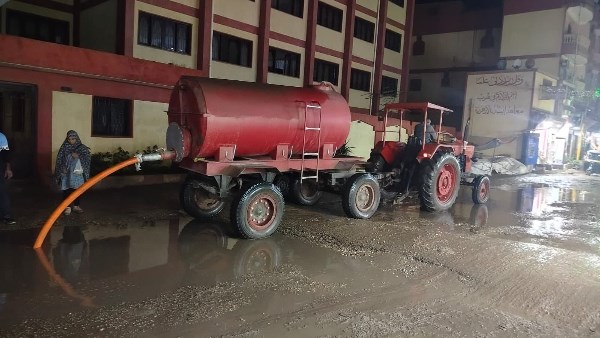 كسح مياه الأمطار 