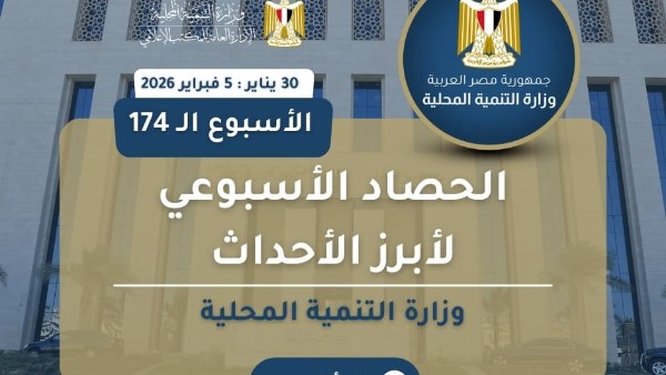 انفوجراف التنمية المحلية في اسبوع