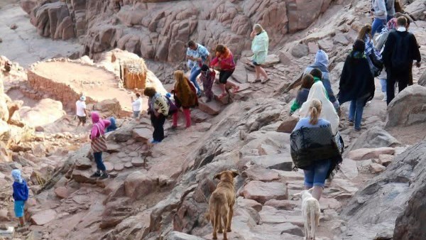 انتعاش السياحة بسانت كاترين