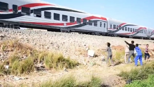 رشق القطارات 