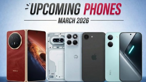 5 هواتف متوقعة في مارس 2026