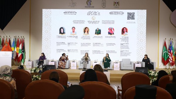 جلسة بمؤتمر الأزهر لتعزيز حقوق المرأة