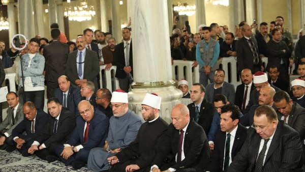 مفتي الجمهورية في احتفال وزارة الأوقاف بليلة النصف من شعبان