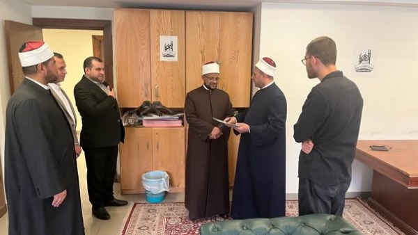 أمين البحوث الإسلامية يجري جولة تفقدية