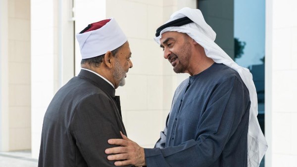 شيخ الأزهر ورئيس الإمارات