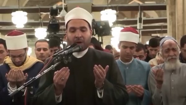 الجامع الأزهر يصدح بالدعاء للمسجد الأقصى