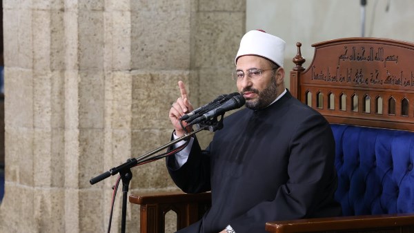 درس التراويح بالجامع الأزهر