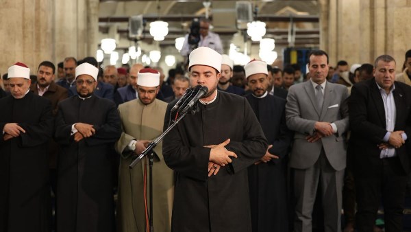 صلاة التراويح في الجامع الأزهر