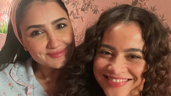 مي عمر وهدير عبد الناصر 