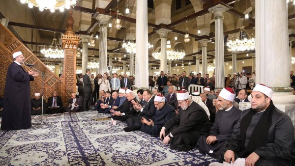 جانب من الحضور في الاحتفال