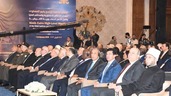 وزير الأوقاف يشهد اجتماع القاهرة التاسع لرؤساء المحاكم الدستورية بالعاصمة الجديدة