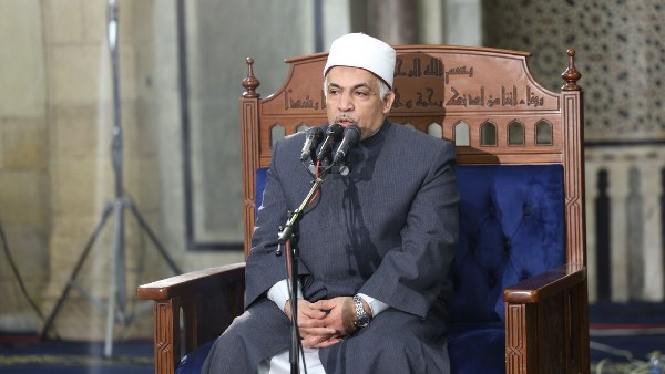 درس التراويح بالجامع الأزهر