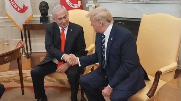 نتنياهو وترامب 