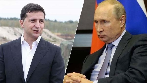 زيلنسكي وبوتين 