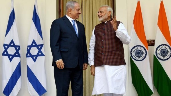 مودي ونتنياهو 