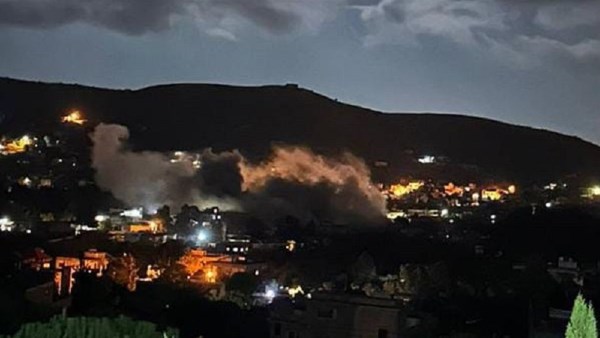 غارة إسرائيلية - ارشيفي 