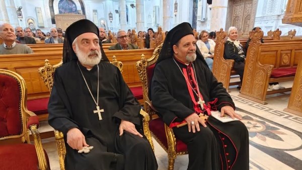 الأنبا باسيليوس فوزي والانبا بشارة 