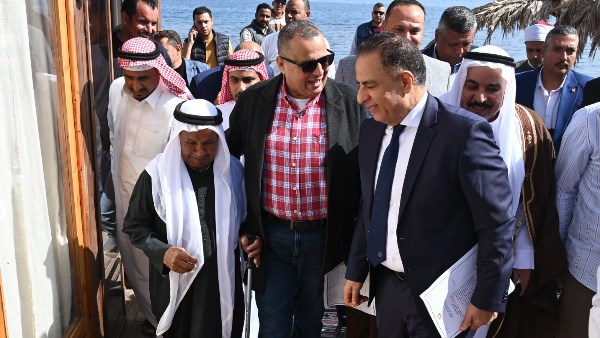 لقاء المحافظ مع مشايخ وعواقل بدو دهب