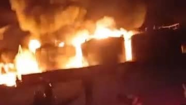 صورة أرشيفية للحريق 