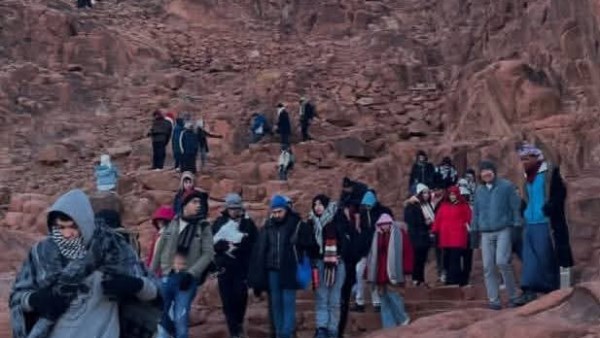 السياح في سانت كاترين 