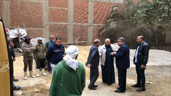 محافظ الدقهلية يشن حملة حاسمة على مخالفات البناء في طلخا وتقسيم مشالي